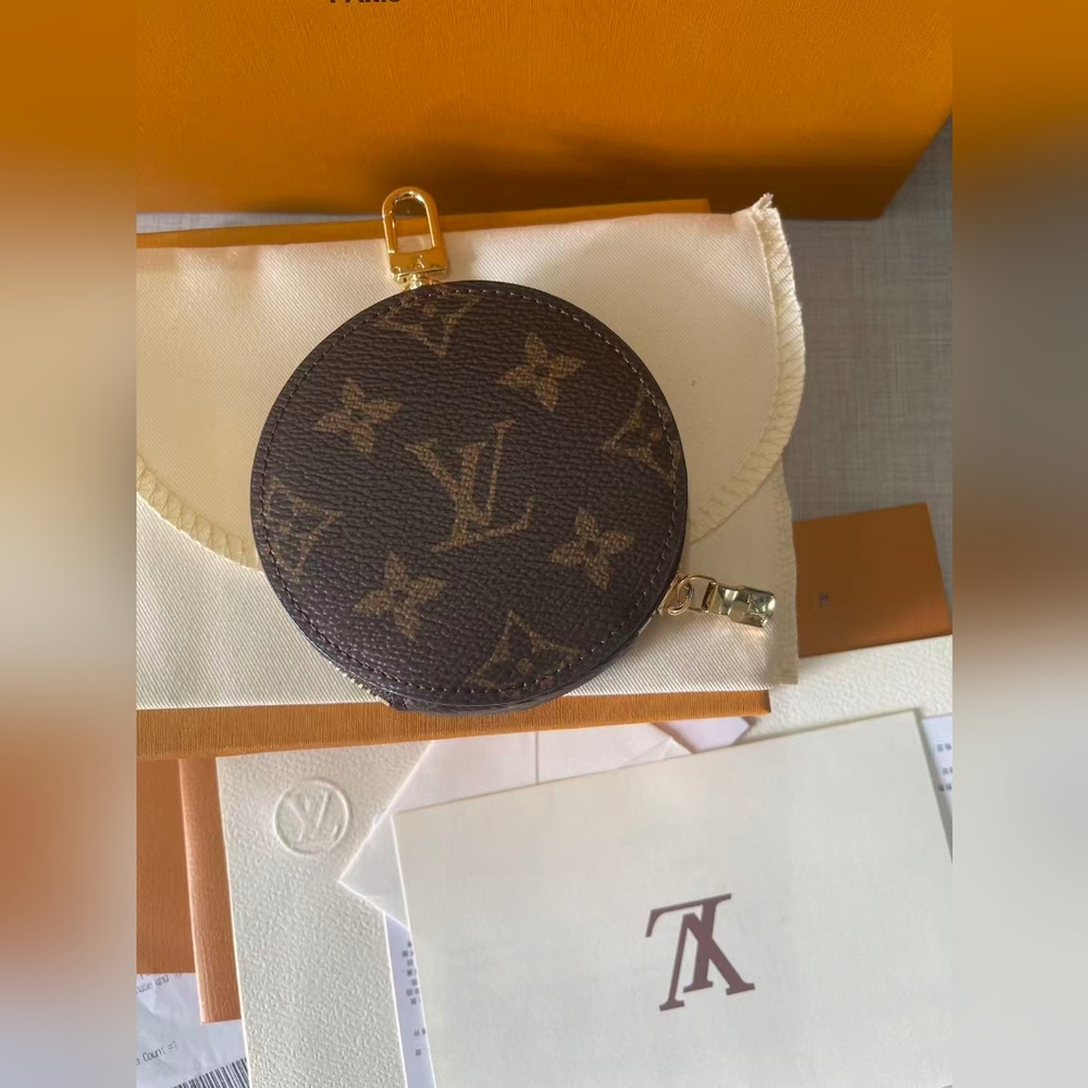 Louis Vuitton Monogram Round Coin Purse